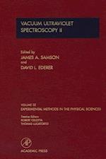 Vacuum Ultraviolet Spectroscopy II