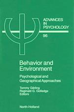 Behavior and Environment