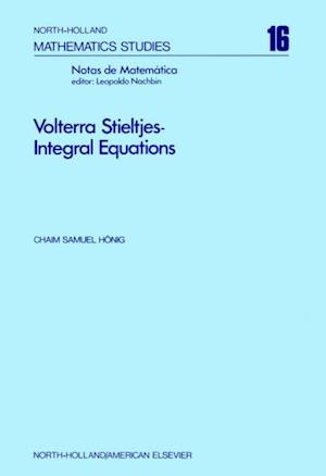 Volterra Stieltjes-Integral Equations