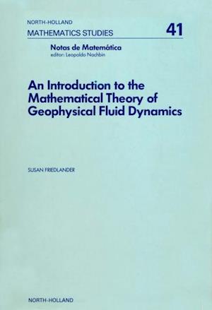 Introduction to the Mathematical Theory of Geophysical Fluid Dynamics