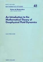 Introduction to the Mathematical Theory of Geophysical Fluid Dynamics