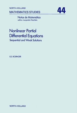 Nonlinear Partial Differential Equations