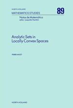 Analytic Sets in Locally Convex Spaces