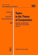 Topics in the Theory of Computation