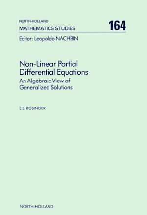 Non-Linear Partial Differential Equations