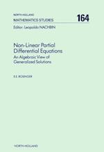 Non-Linear Partial Differential Equations