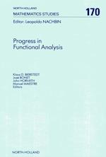 Progress in Functional Analysis