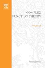 Complex Function Theory