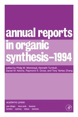 Annual Reports in Organic Synthesis 1994