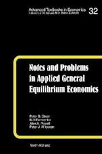 Notes and Problems in Applied General Equilibrium Economics
