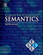 Concise Encyclopedia of Semantics