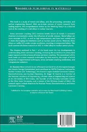 Stress Corrosion Cracking of Nickel Based Alloys in Water-cooled Nuclear Reactors