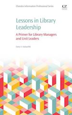 Lessons in Library Leadership