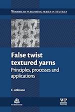 False Twist Textured Yarns