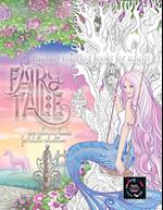 Fairy tale fantasy coloring books for adults