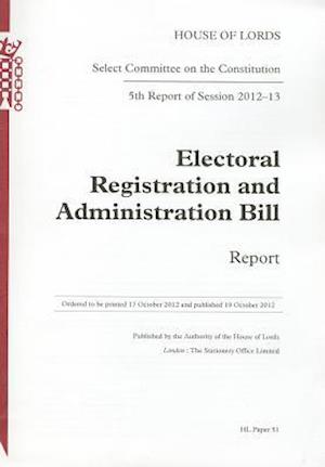 Electoral Registration and Administration Bill