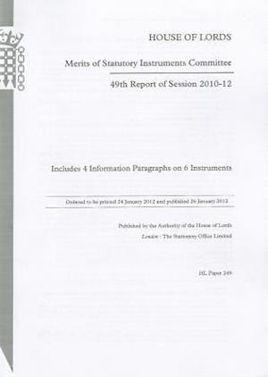 49th Report of Session 2010-12