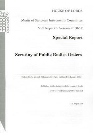 50th Report of Session 2010-12