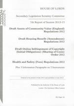 7th Report of Session 2012-13