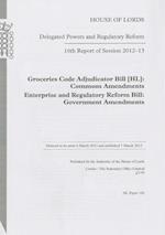 16th Report of Session 2012-13