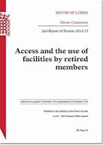 Access and the Use of Facilities by Retired Members