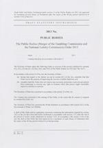 Public Bodies (Merger of the Gambling Commission and the National Lottery Commission) Order 2013