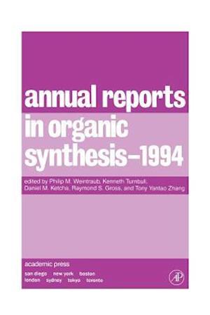 Annual Reports in Organic Synthesis 1994