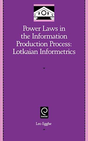 Power Laws in the Information Production Process