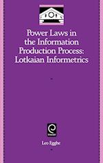 Power Laws in the Information Production Process