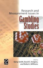 Research and Measurement Issues in Gambling Studies