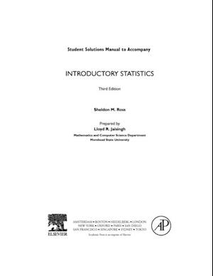 Introductory Statistics, Student Solutions Manual (e-only)