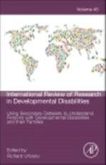 Using Secondary Datasets to Understand Persons with Developmental Disabilities and their Families