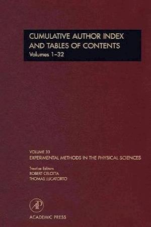 Cumulative Author Index and Tables of Contents Volumes1-32