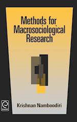 Methods for Macrosociological Research