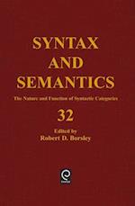 The Nature and Function of Syntactic Categories