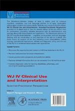 WJ IV Clinical Use and Interpretation