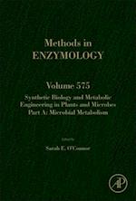 Synthetic Biology and Metabolic Engineering in Plants and Microbes Part A: Metabolism in Microbes