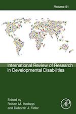 International Review of Research in Developmental Disabilities