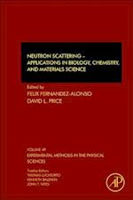Neutron Scattering – Applications in Biology, Chemistry, and Materials Science