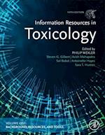 Information Resources in Toxicology, Volume 1: Background, Resources, and Tools