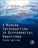 A Modern Introduction to Differential Equations