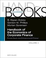 Handbook of the Economics of Corporate Finance