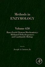 Rare-earth element biochemistry: Methanol dehydrogenases and lanthanide biology