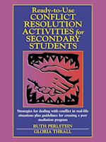 Ready–to–Use Conflict Resolution Activities for Se Secondary Students