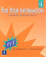 For Your Information 4 with Longman Advanced American Dictionary CD-ROM