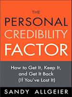 Personal Credibility Factor, The