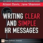 Writing Clear and Simple HR Messages