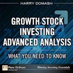 Growth Stock Investing-Advanced Analysis
