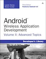 Android Wireless Application Development Volume II