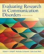 Evaluating Research in Communication Disorders